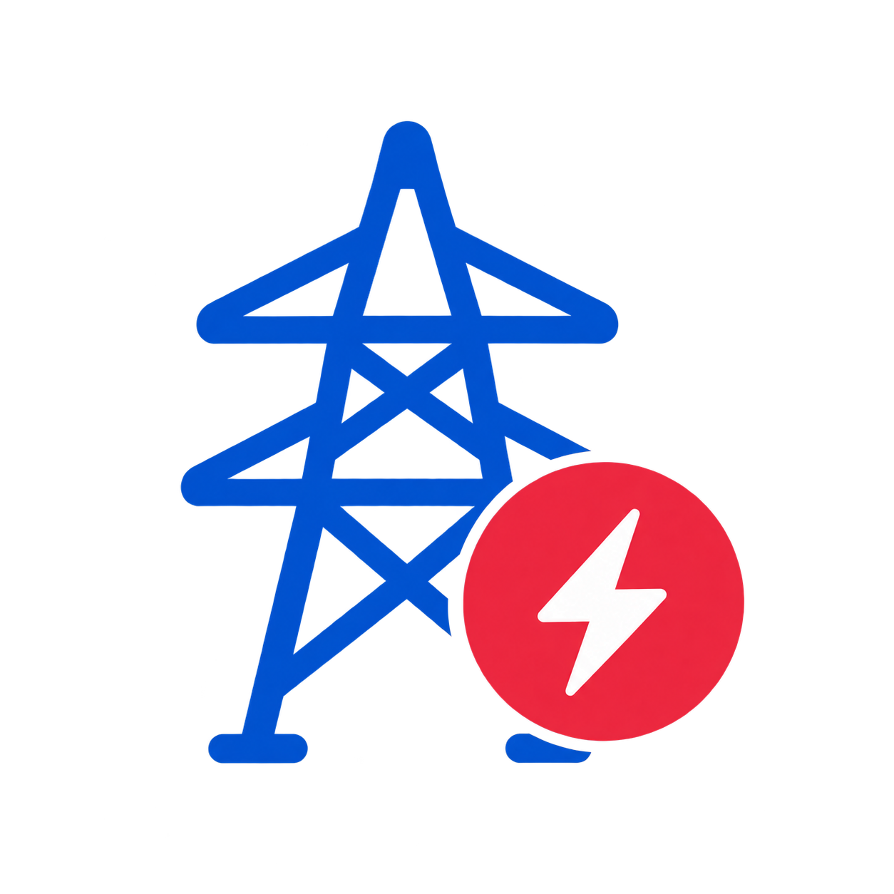 Power grid and power alert icon for PowerOps